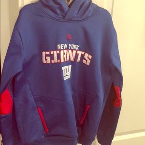 Boys NFL Giants Hoodie - Size Large 14/16